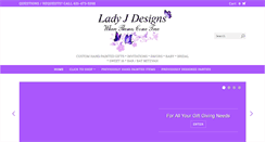Desktop Screenshot of ladyjdesigns.com